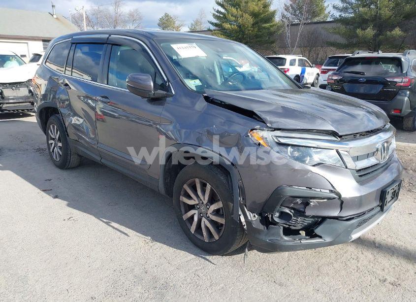 2019 Honda Pilot EX-L (VIN 5FNYF6H55KB033651) main photo