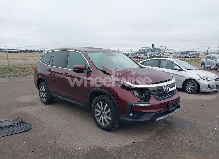 2020 Honda Pilot AWD EX-L (VIN 5FNYF6H55LB044912) main photo