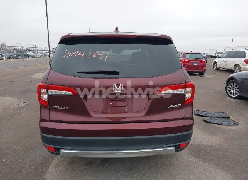 Photo 16 of 2020 Honda Pilot AWD EX-L (VIN 5FNYF6H55LB044912)