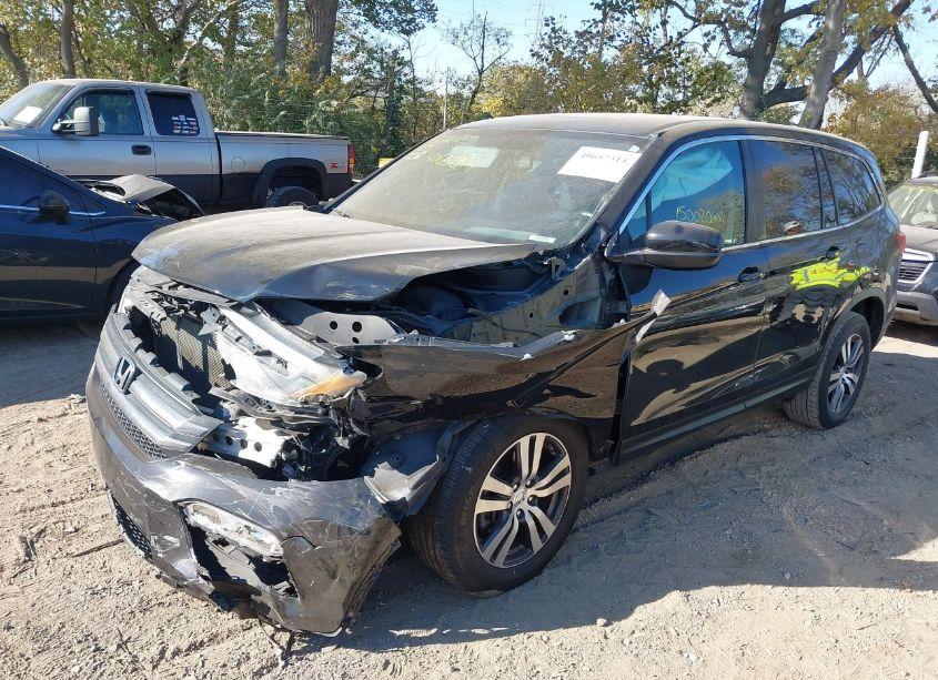 Photo 2 of 2016 Honda Pilot EX-L (VIN 5FNYF6H56GB036341)