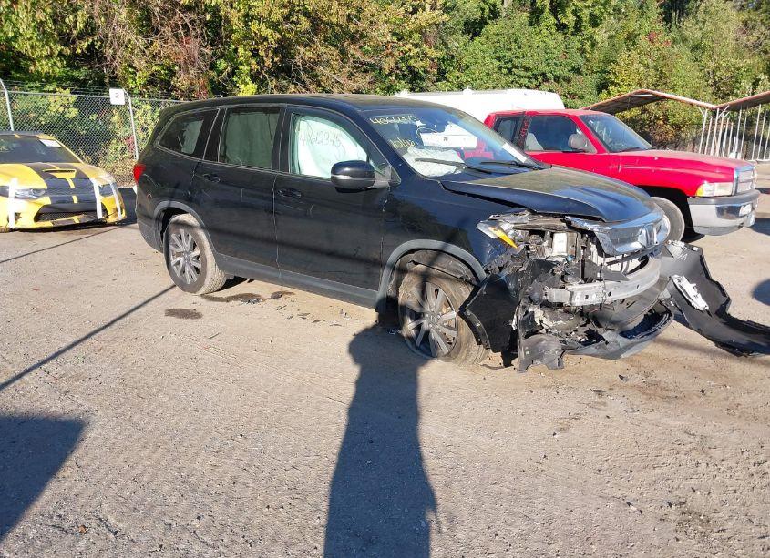 2021 Honda Pilot AWD EX-L (VIN 5FNYF6H56MB016568) main photo