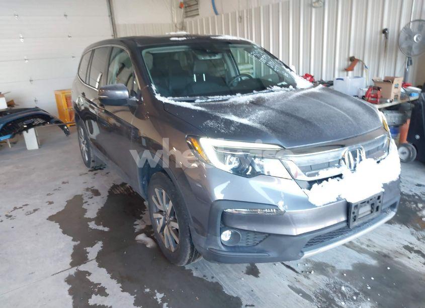 2021 Honda Pilot AWD EX-L (VIN 5FNYF6H56MB037761) main photo