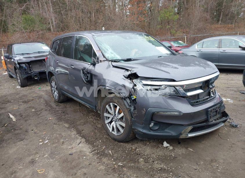 2021 Honda Pilot AWD EX-L (VIN 5FNYF6H56MB038117) main photo