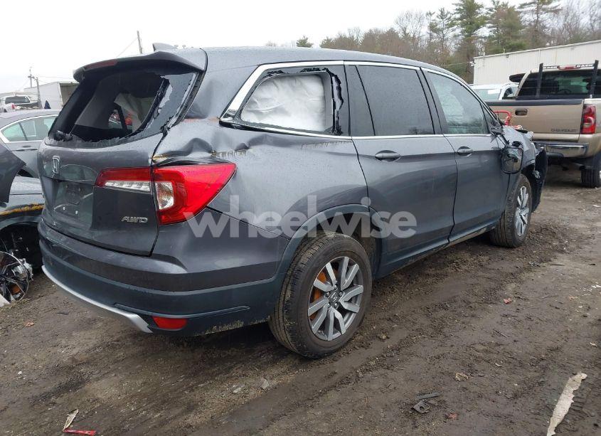 Photo 4 of 2021 Honda Pilot AWD EX-L (VIN 5FNYF6H56MB038117)