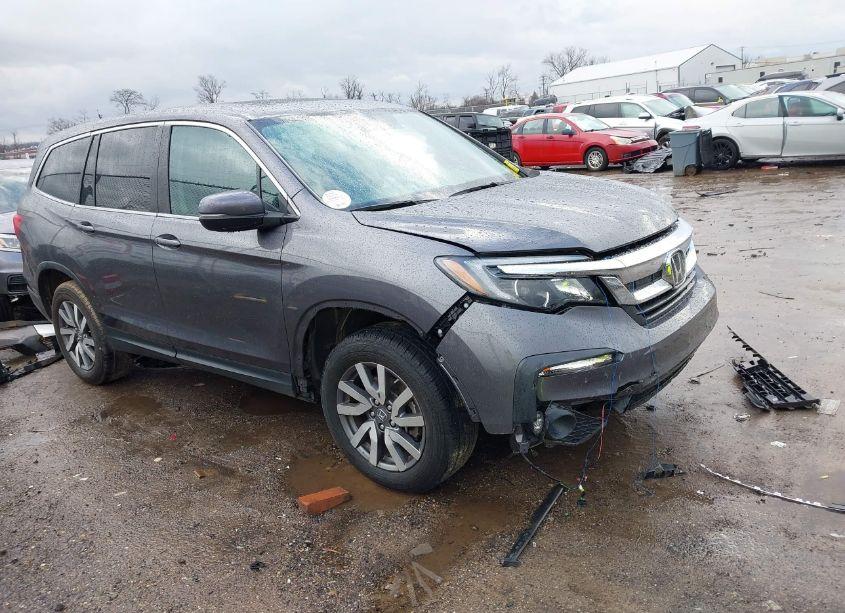 2021 Honda Pilot AWD EX-L (VIN 5FNYF6H56MB062501) main photo