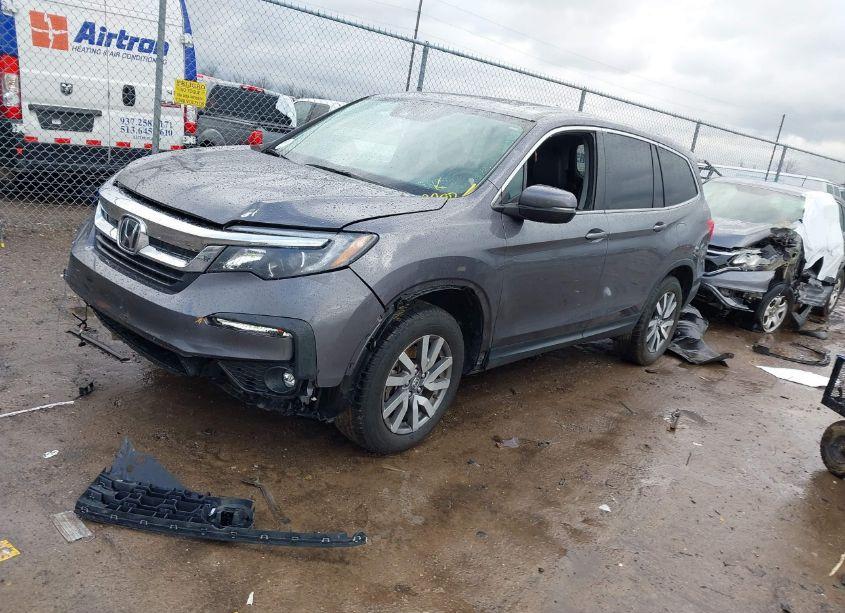 Photo 2 of 2021 Honda Pilot AWD EX-L (VIN 5FNYF6H56MB062501)