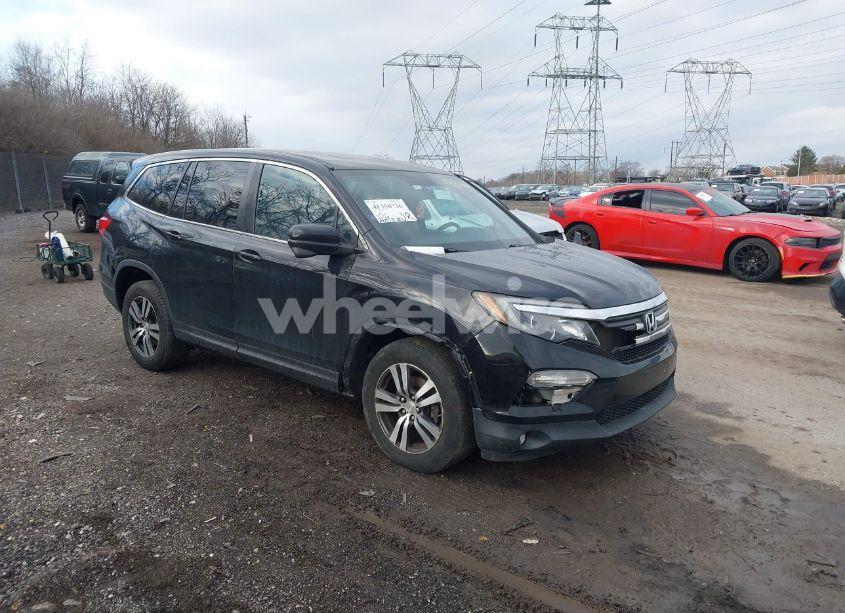 2016 Honda Pilot EX-L (VIN 5FNYF6H57GB087489) main photo