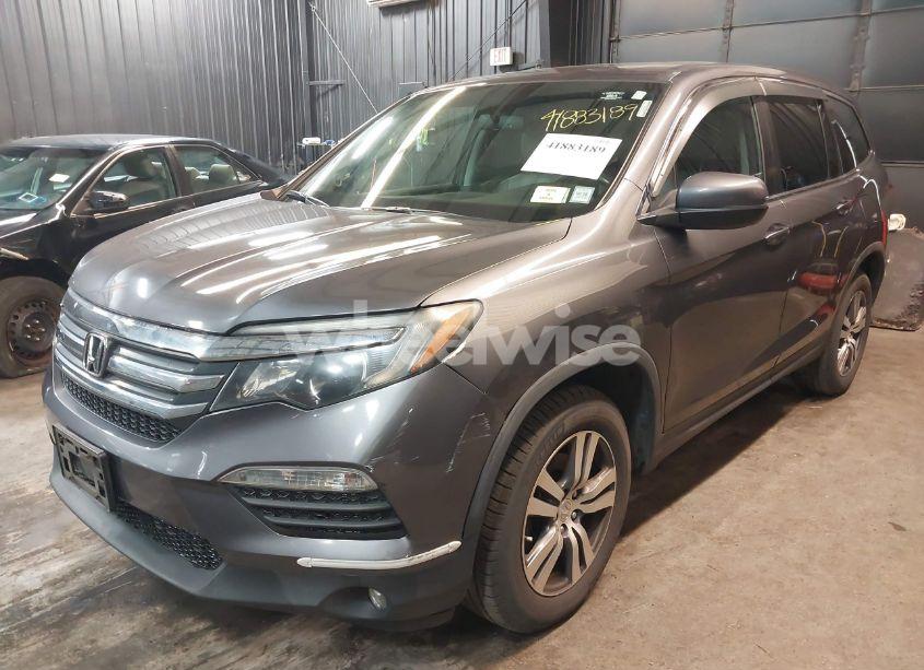 Photo 2 of 2017 Honda Pilot EX-L (VIN 5FNYF6H57HB043056)