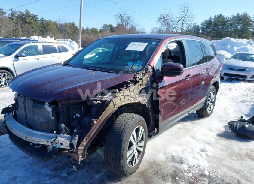 Photo 2 of 2017 Honda Pilot EX-L (VIN 5FNYF6H57HB061525)