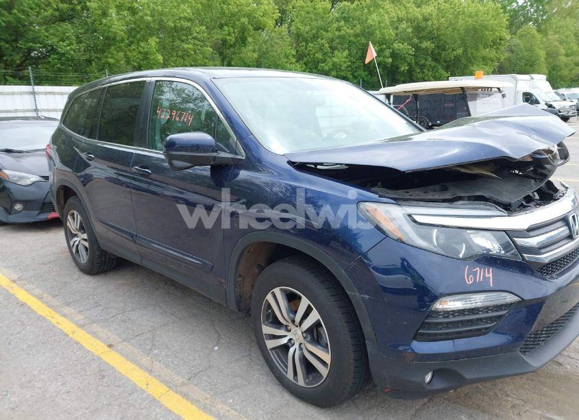 2018 Honda Pilot EX-L (VIN 5FNYF6H57JB046433) main photo