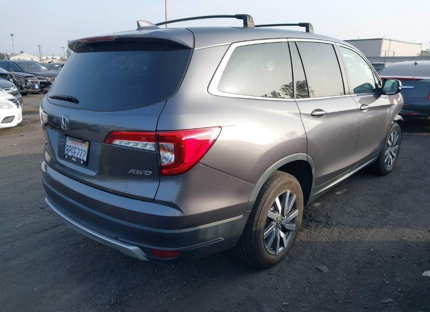 Photo 4 of 2020 Honda Pilot AWD EX-L (VIN 5FNYF6H57LB037993)