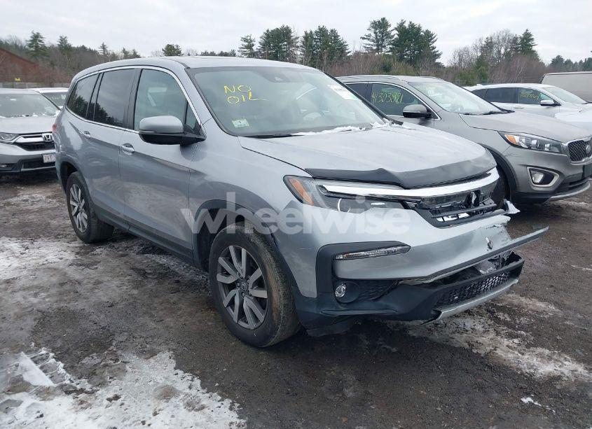 2021 Honda Pilot AWD EX-L (VIN 5FNYF6H57MB010259) main photo