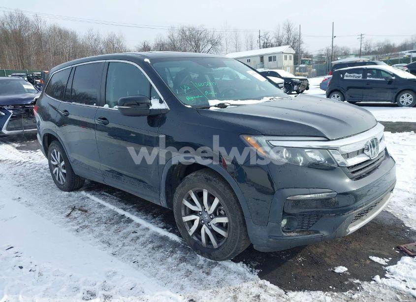 2021 Honda Pilot AWD EX-L (VIN 5FNYF6H57MB069800) main photo