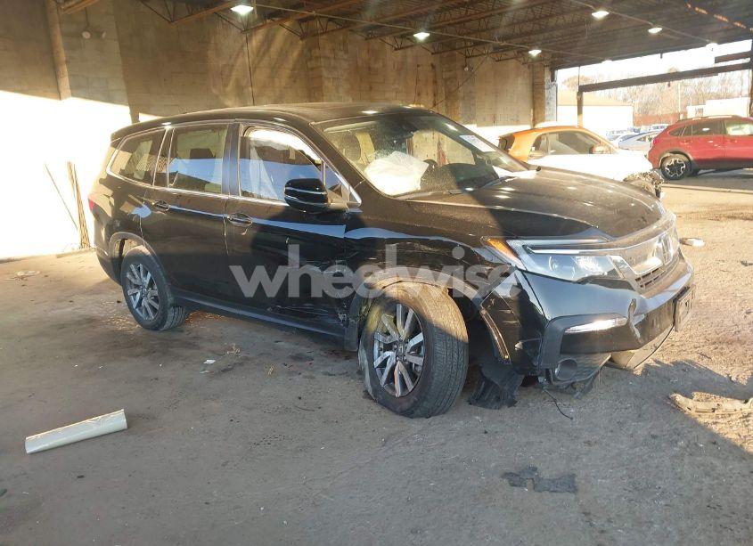 2022 Honda Pilot AWD EX-L (VIN 5FNYF6H57NB035910) main photo