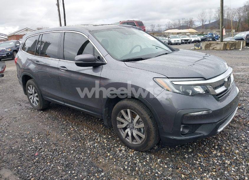 2022 Honda Pilot AWD EX-L (VIN 5FNYF6H57NB038144) main photo