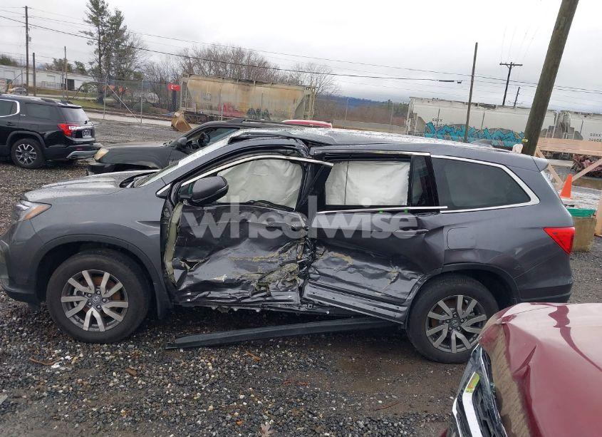 Photo 14 of 2022 Honda Pilot AWD EX-L (VIN 5FNYF6H57NB038144)