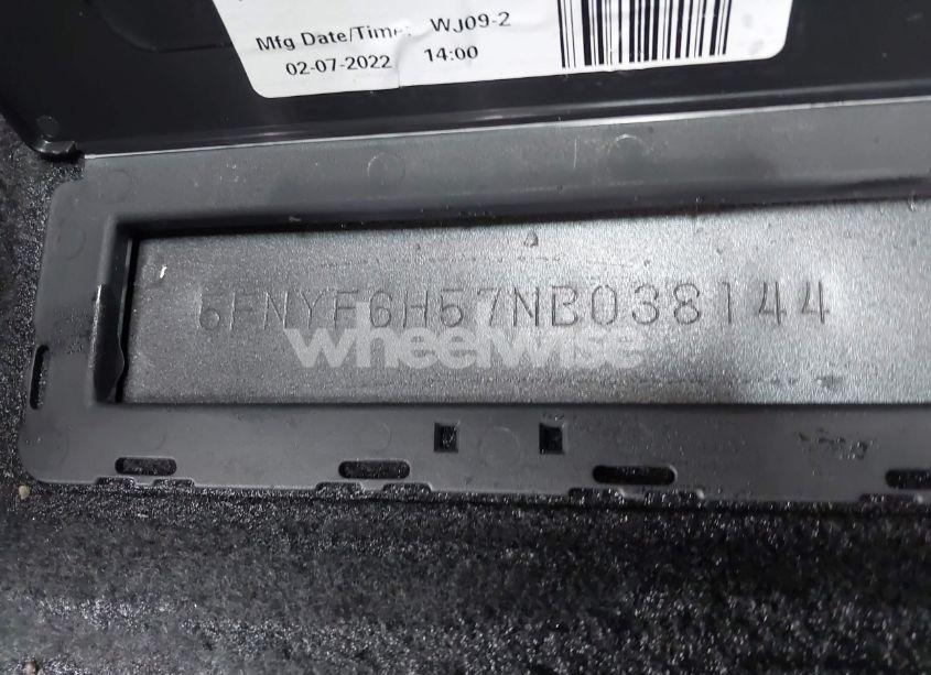 Photo 9 of 2022 Honda Pilot AWD EX-L (VIN 5FNYF6H57NB038144)