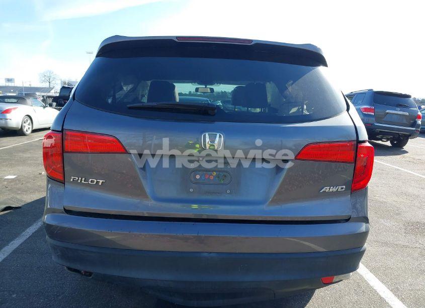 Photo 16 of 2016 Honda Pilot EX-L (VIN 5FNYF6H58GB034252)