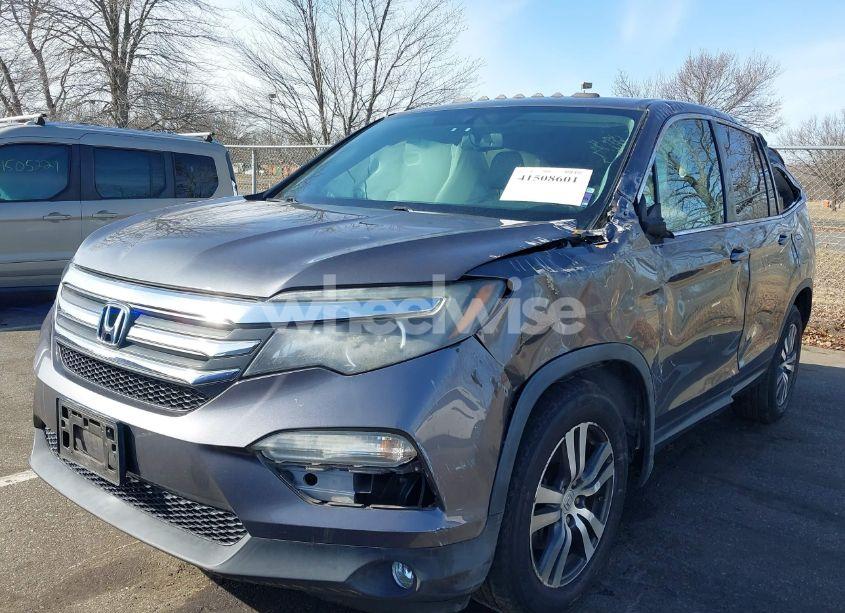 Photo 2 of 2016 Honda Pilot EX-L (VIN 5FNYF6H58GB034252)