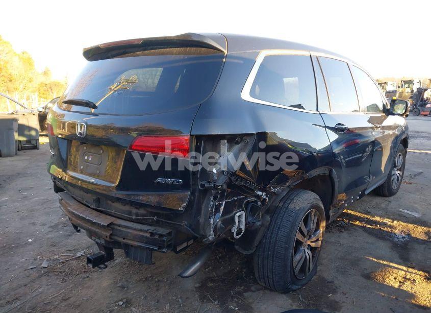 Photo 4 of 2017 Honda Pilot EX-L (VIN 5FNYF6H58HB045933)