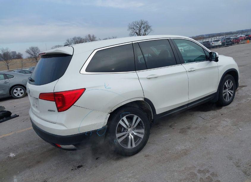 Photo 4 of 2017 Honda Pilot EX-L (VIN 5FNYF6H58HB054826)