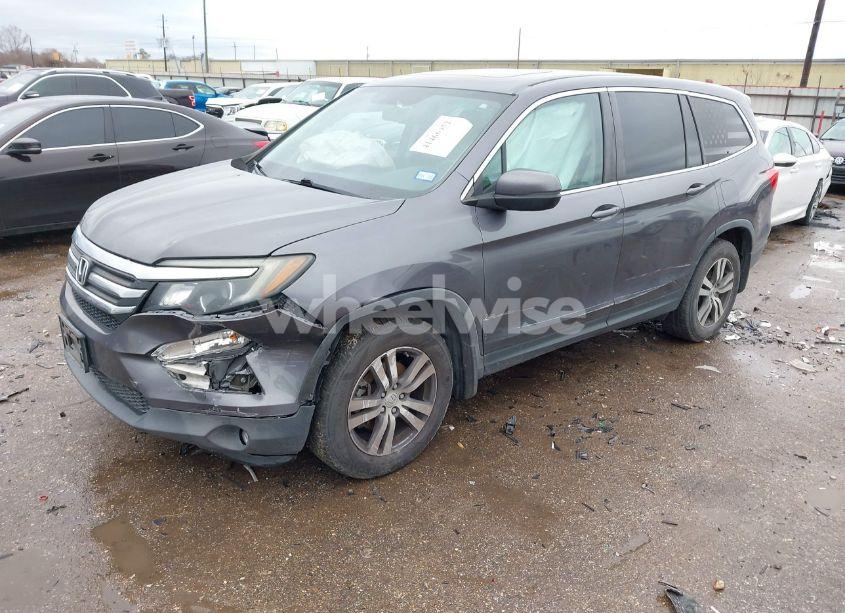 Photo 2 of 2017 Honda Pilot EX-L (VIN 5FNYF6H58HB073456)