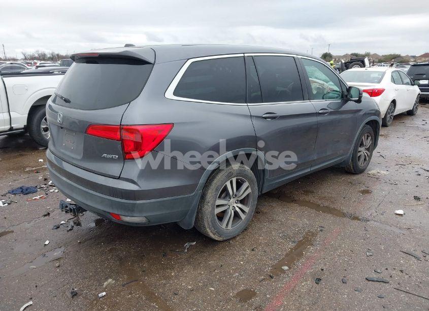 Photo 4 of 2017 Honda Pilot EX-L (VIN 5FNYF6H58HB073456)