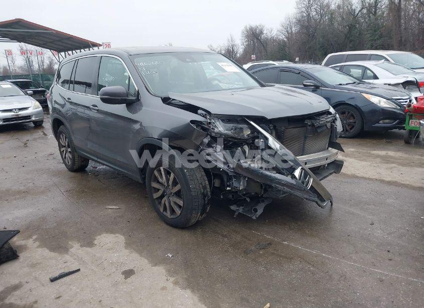 2019 Honda Pilot EX-L (VIN 5FNYF6H58KB056857) main photo