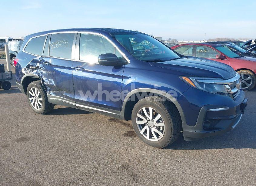 2019 Honda Pilot EX-L (VIN 5FNYF6H58KB099059) main photo