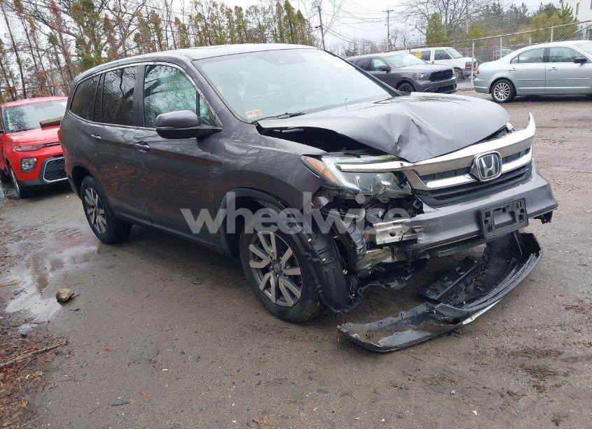 2021 Honda Pilot AWD EX-L (VIN 5FNYF6H58MB021982) main photo