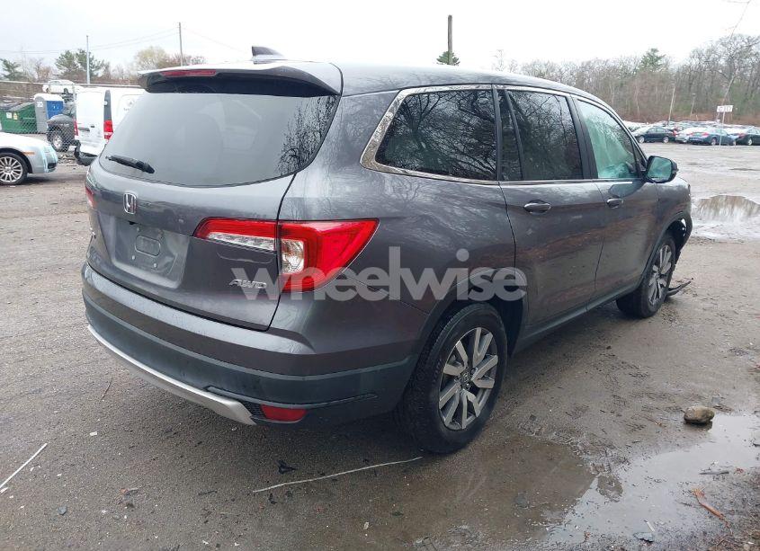 Photo 4 of 2021 Honda Pilot AWD EX-L (VIN 5FNYF6H58MB021982)