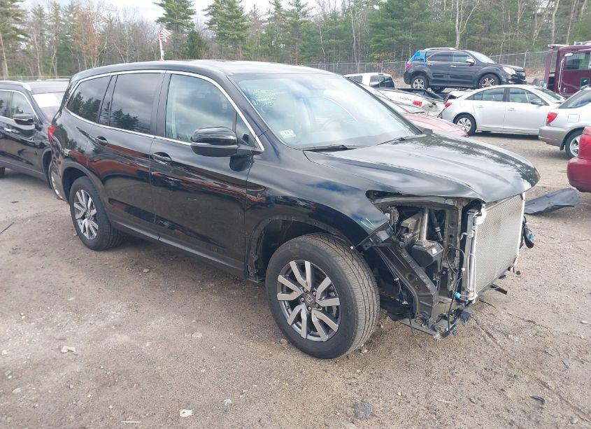 2021 Honda Pilot AWD EX-L (VIN 5FNYF6H58MB077839) main photo