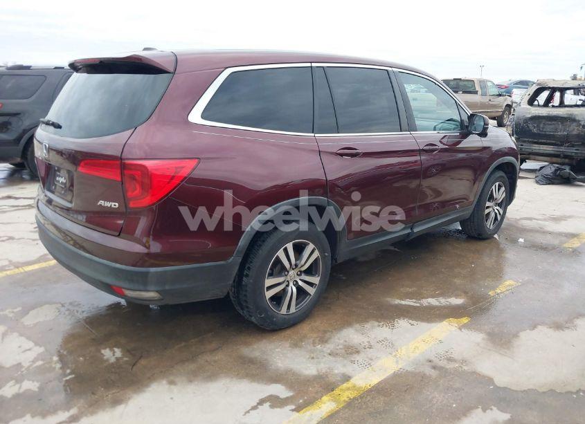 Photo 4 of 2016 Honda Pilot EX-L (VIN 5FNYF6H59GB024314)