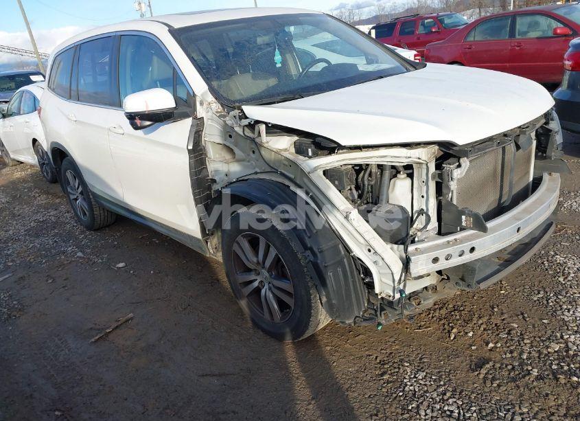 2016 Honda Pilot EX-L (VIN 5FNYF6H59GB025365) main photo