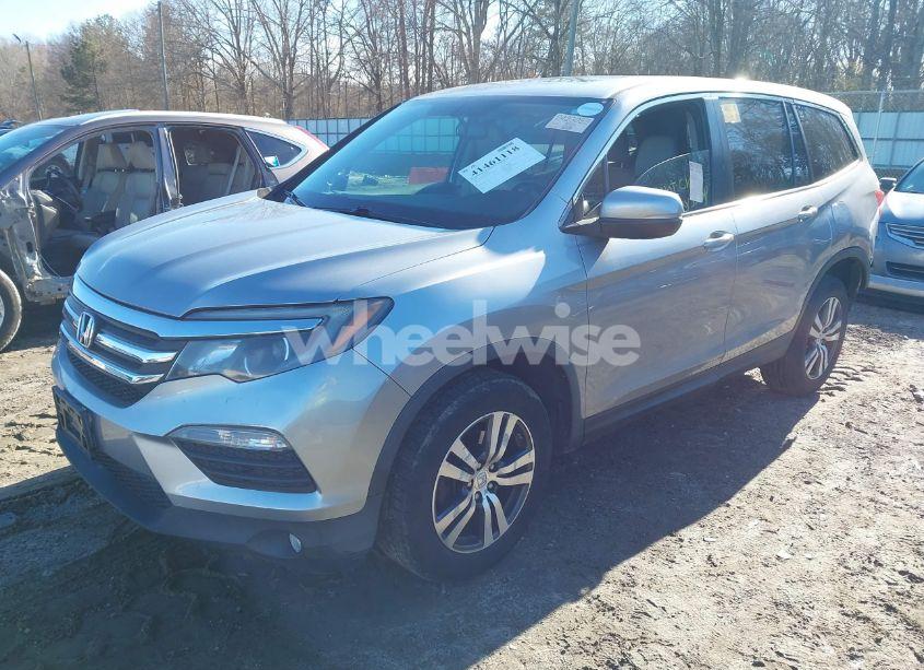 Photo 2 of 2016 Honda Pilot EX-L (VIN 5FNYF6H59GB055871)