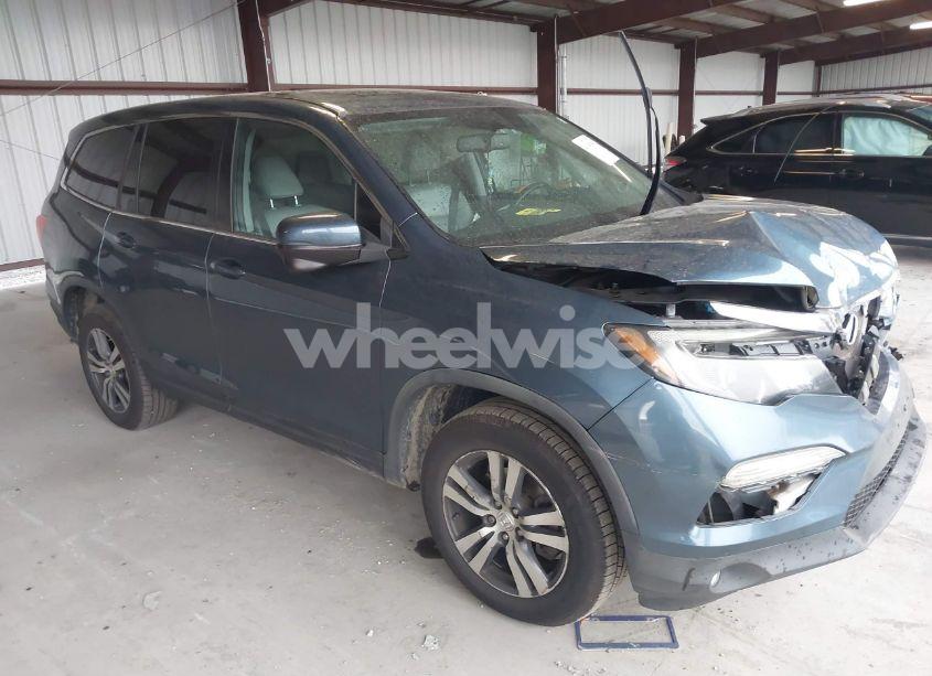 2016 Honda Pilot EX-L (VIN 5FNYF6H59GB093374) main photo