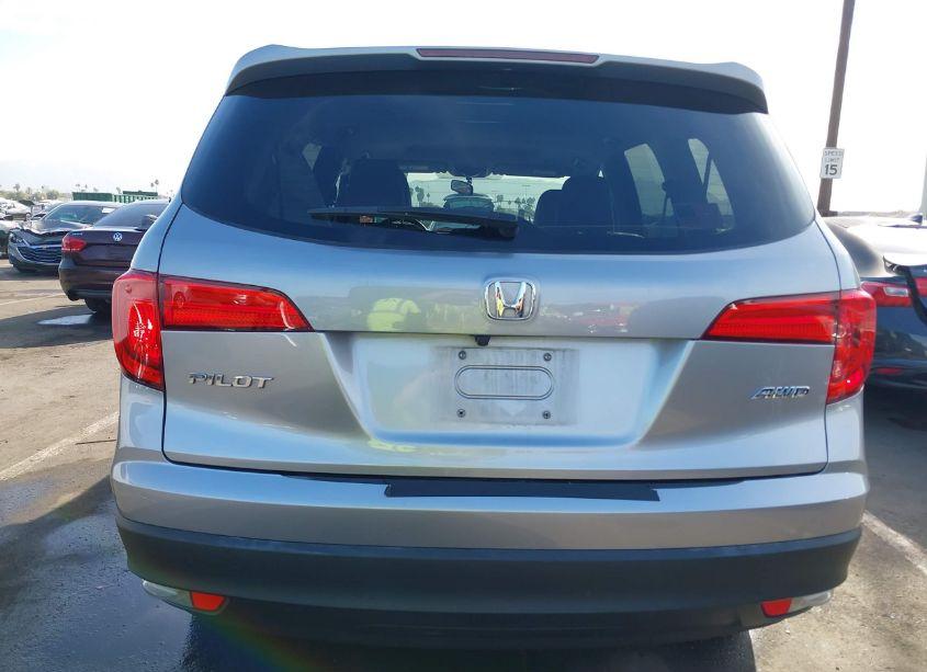 Photo 16 of 2017 Honda Pilot EX-L (VIN 5FNYF6H59HB001228)