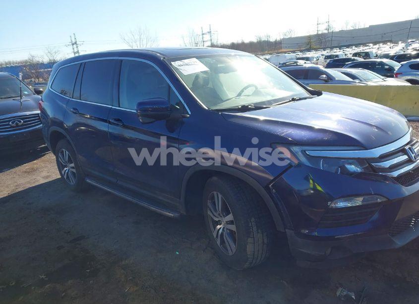2017 Honda Pilot EX-L (VIN 5FNYF6H59HB023052) main photo