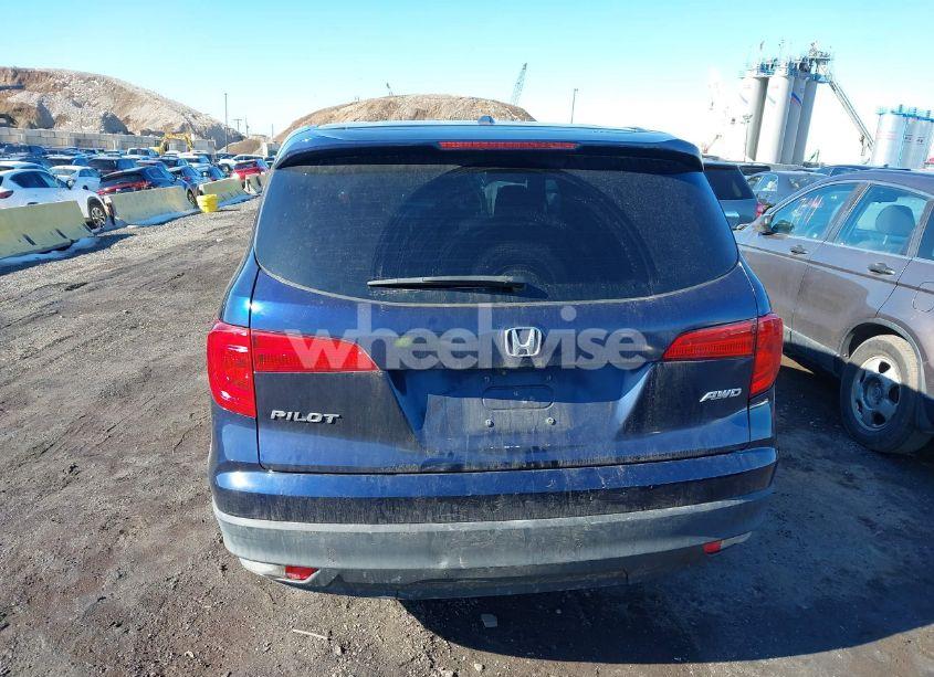 Photo 16 of 2017 Honda Pilot EX-L (VIN 5FNYF6H59HB023052)