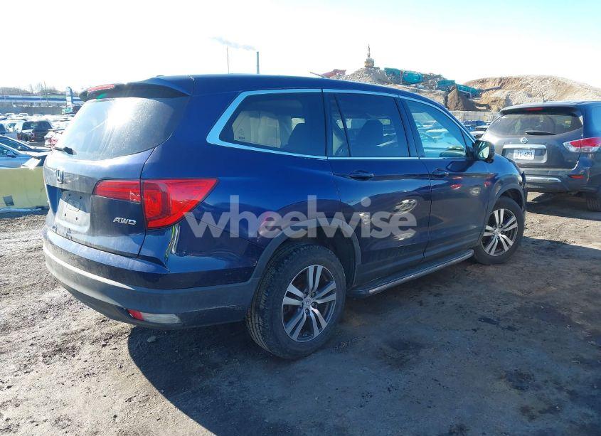 Photo 4 of 2017 Honda Pilot EX-L (VIN 5FNYF6H59HB023052)