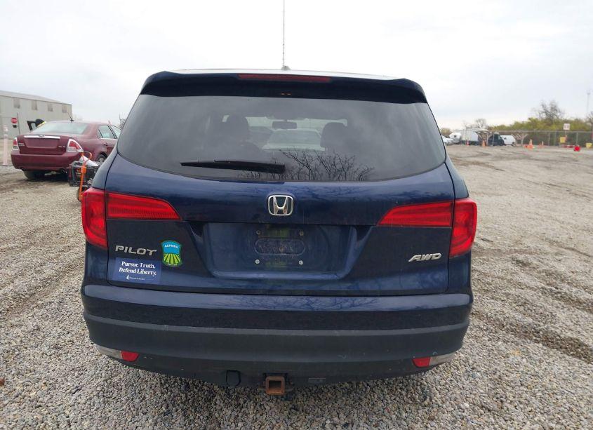 Photo 17 of 2017 Honda Pilot EX-L (VIN 5FNYF6H59HB023097)