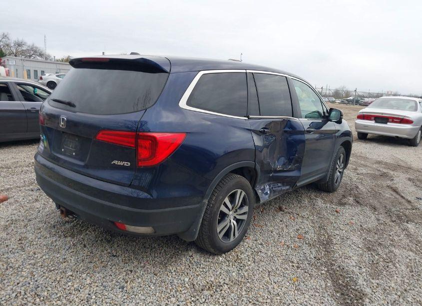 Photo 4 of 2017 Honda Pilot EX-L (VIN 5FNYF6H59HB023097)