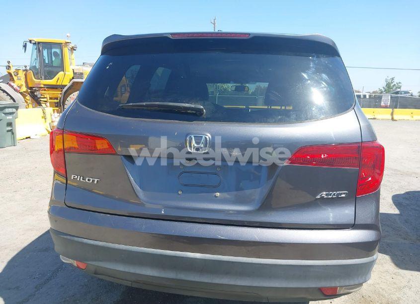 Photo 16 of 2017 Honda Pilot EX-L (VIN 5FNYF6H59HB032480)