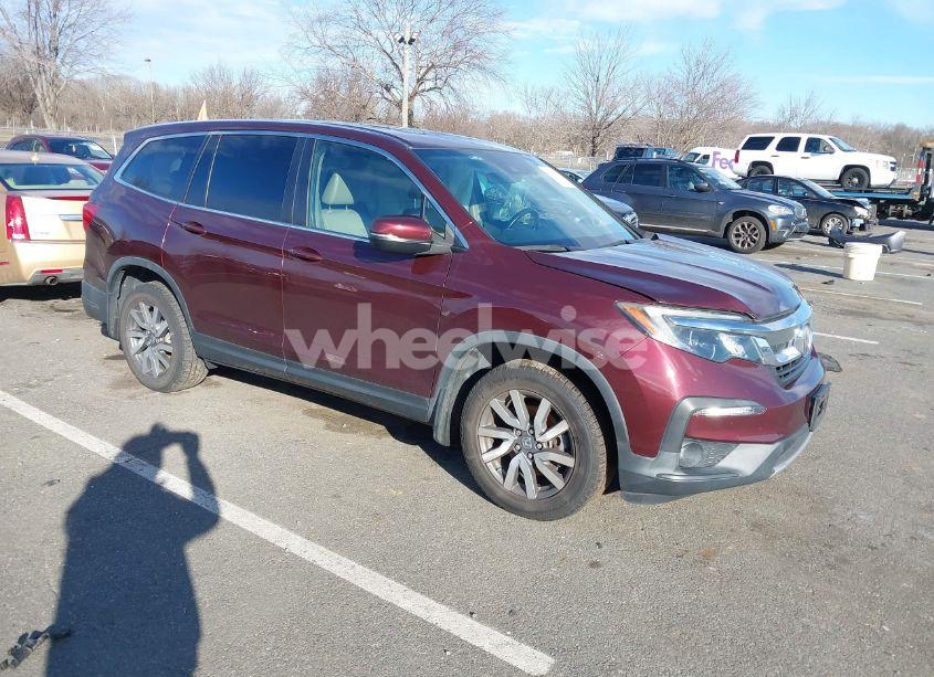 2019 Honda Pilot EX-L (VIN 5FNYF6H59KB018070) main photo
