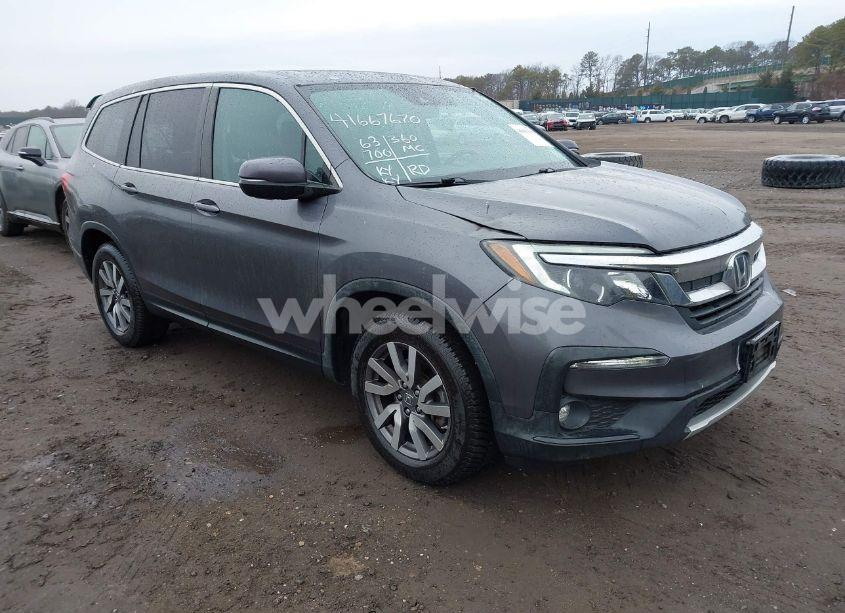 2019 Honda Pilot EX-L (VIN 5FNYF6H59KB059914) main photo
