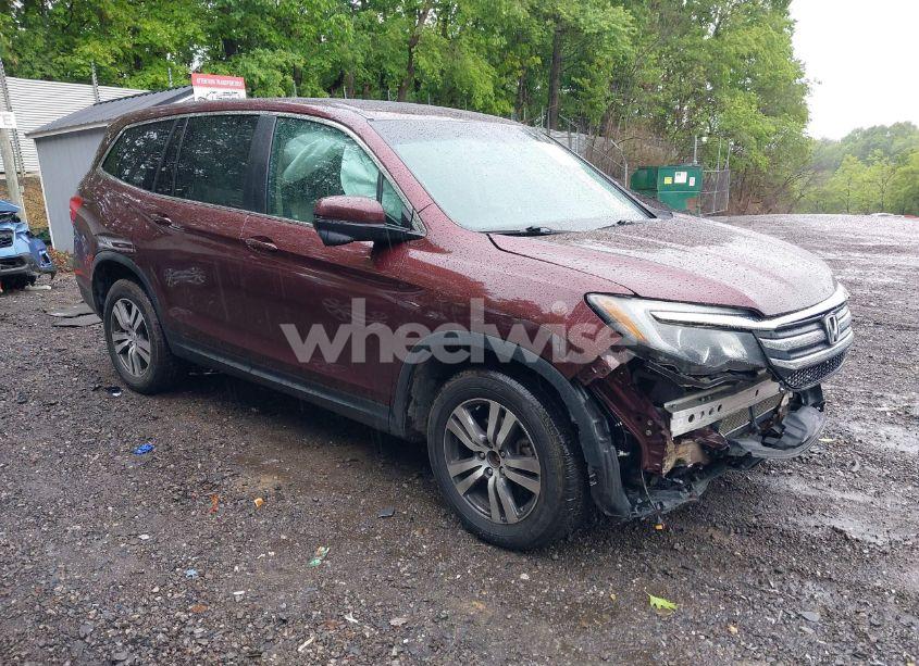 2016 Honda Pilot EX-L (VIN 5FNYF6H5XGB007876) main photo