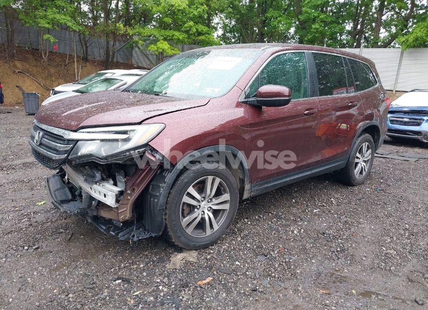 Photo 2 of 2016 Honda Pilot EX-L (VIN 5FNYF6H5XGB007876)