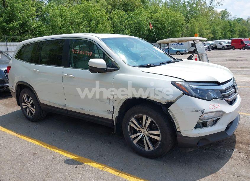 2016 Honda Pilot EX-L (VIN 5FNYF6H5XGB031126) main photo