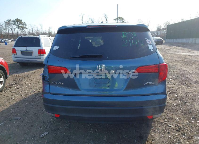 Photo 16 of 2017 Honda Pilot EX-L (VIN 5FNYF6H5XHB060272)