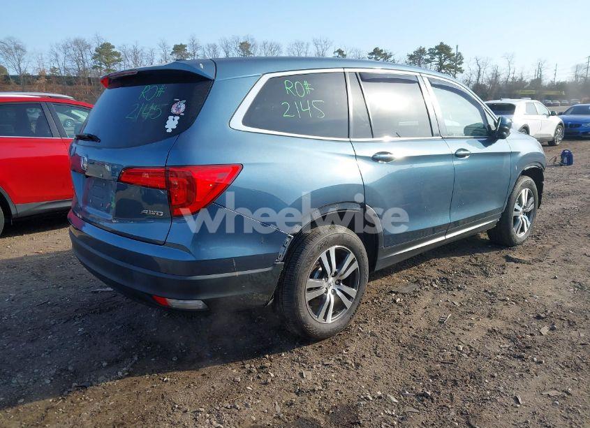 Photo 4 of 2017 Honda Pilot EX-L (VIN 5FNYF6H5XHB060272)